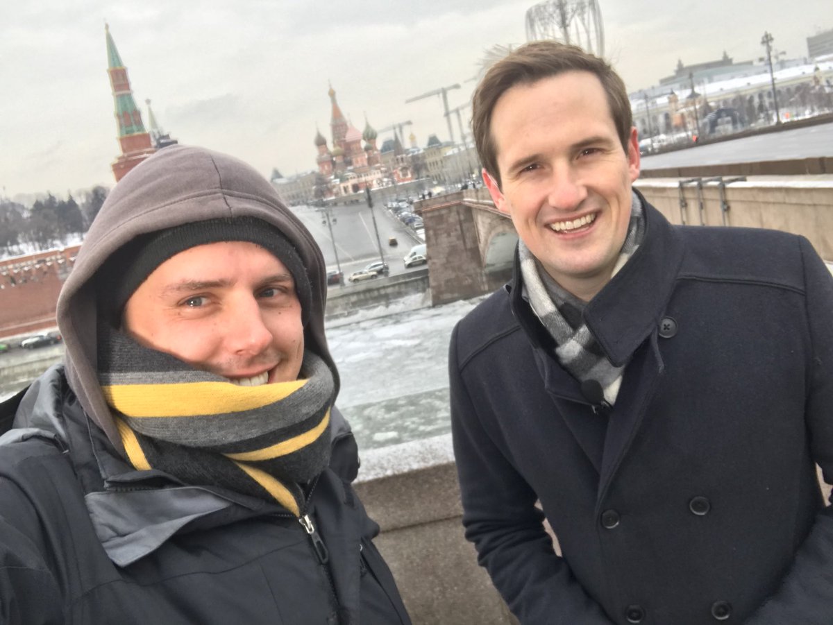 TdotStevens's tweet photo. Safe travels to the new gig in the 🇺🇸 @jamesglenday! It’s been great working with you again! 🎥🎙📸🖊#Mars2019 #Potassium #MinistryForHappyThoughts #ThePut https://t.co/nRMpblMP8c