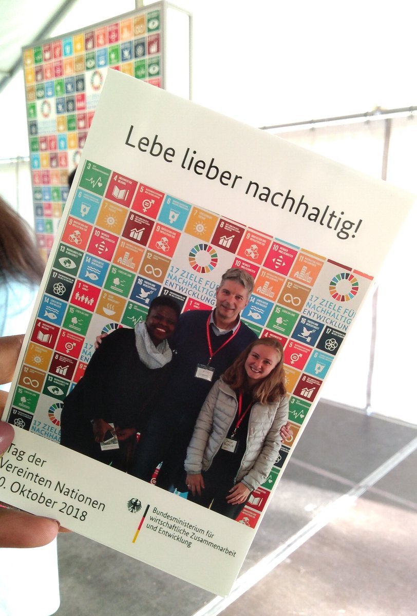 Memories with the GIZ team - Jana Potthoff and Andreas Baaden.

#UNDay2018
#BonnAct4SDGs