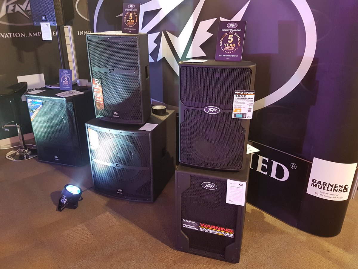 PeaveyUK's tweet photo. We're underway for day 1 of @BPM_DJSHOW . The latest @Peavey pro audio gear on show. ๐๐ต๐ง
Come say hi
#bpmshow2018 #bpmshow #peavey https://t.co/xYviqw5TvP