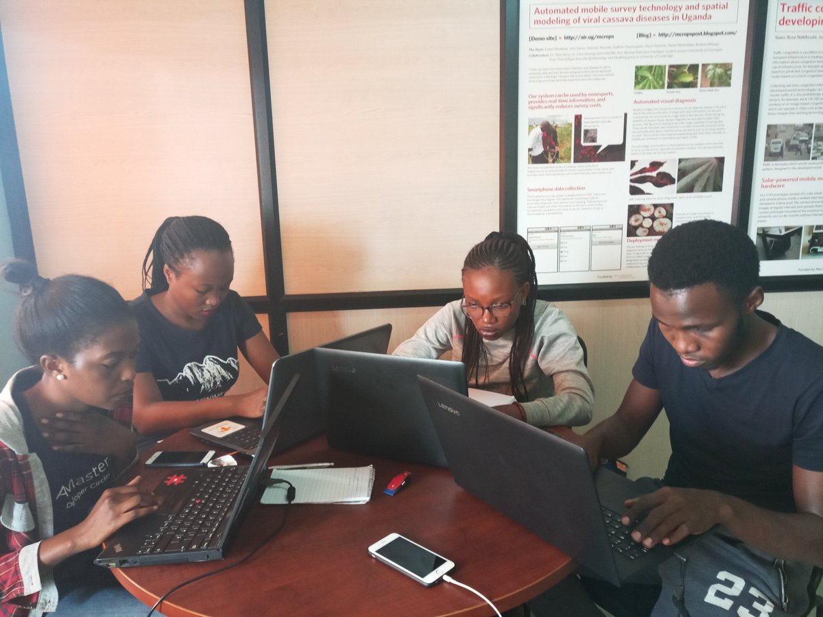 BitsClarybits's tweet image. #AISaturdays @AI6Kampala 
Empowering AI group on how to analyse data prior to predictive analytics #ExploratoryAnalysis #GeneratingInsightsFromData #SVMs
@samiha_njuki @Ttiweh28 @_glorian_ @KanyeCeeJay @Ssekiwere @AISaturdays