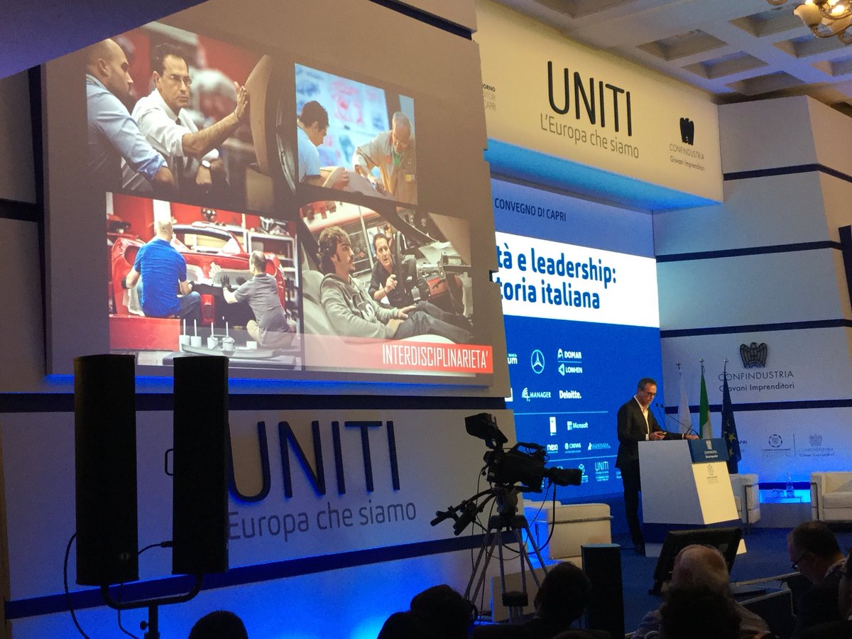 In #Ferrari si vive una condivisione continua con spirito di squadra e responsabilità  #uniti #capri18 <a href="/giconfindustria/">GI Confindustria</a> <a href="/wegisud/">Gi Sud - Capri</a> <a href="/ferrari/">Ferrari</a>