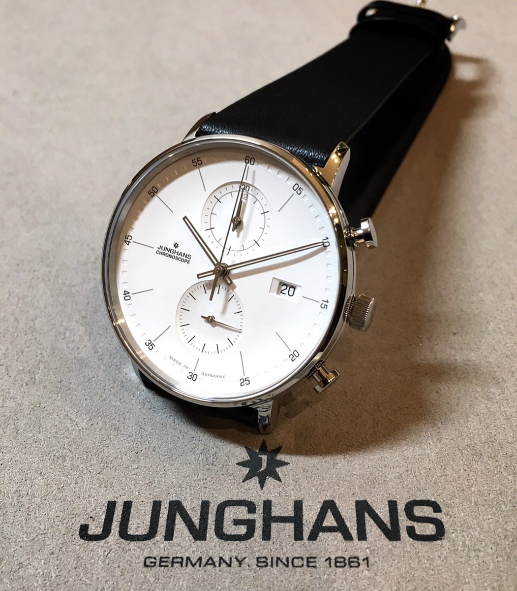 eurotakashimaya's tweet image. 人間工学を取り入れてデザインした、シンプルかつ機能的な時計いかが♬

JUNGHANS
FORM C
 Ref.041 4770 00
¥68,000+tax

#formc #フォームc #シンプル #クオーツ #シンプルコーデ #人間工学 #おしゃれ #watch #時計 #ドイツ時計 #時計好き #時計好きな人と繋がりたい #東京駅 #東京駅から歩いて