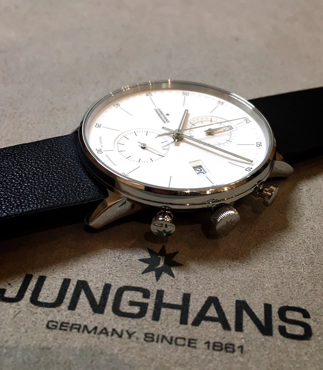 eurotakashimaya's tweet image. 人間工学を取り入れてデザインした、シンプルかつ機能的な時計いかが♬

JUNGHANS
FORM C
 Ref.041 4770 00
¥68,000+tax

#formc #フォームc #シンプル #クオーツ #シンプルコーデ #人間工学 #おしゃれ #watch #時計 #ドイツ時計 #時計好き #時計好きな人と繋がりたい #東京駅 #東京駅から歩いて