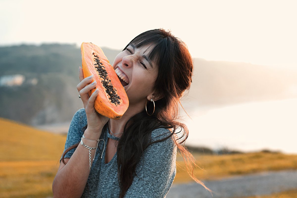 Y por qué será que la papaya me va a venir tan bien... ¡Viva mi súperfruta con @garnier_es! 
#HairFood #PelazoFructis