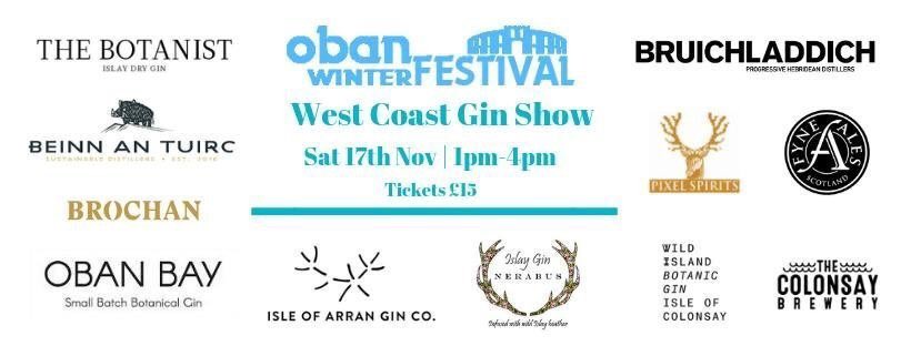 4 weeks until 'West Coast Gin Show' and <a href="/theviewoban/">The View Oban</a> is pleased to announce the lineup (to date) which now includes whisky, vodka and craft beer 🥃🍺. Buy your tickets online now 👉 bit.ly/2AjZ2bq
#gin #whisky #craftbeer @obantweet