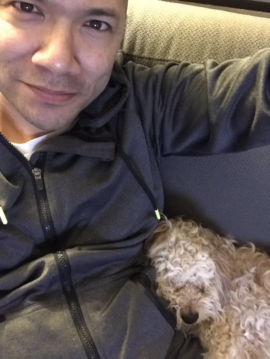 dankojones's tweet image. Ralph and I wish you a very comfortable weekend. 
Also, if you live in Toronto - vote Jennifer Keesmaat for Toronto mayor on Monday. #Keesmaat4mayor @jen_keesmaat #saveourscruff