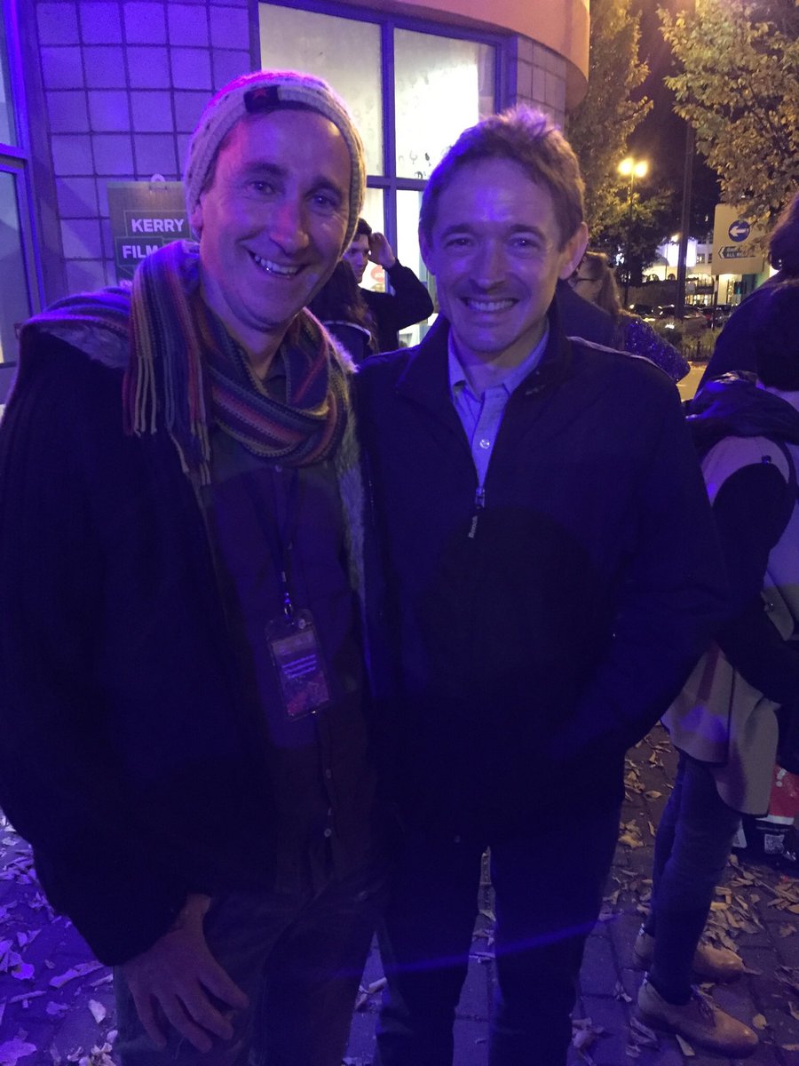 brianhartyactor's tweet photo. Delighted to have met @hughoconor at his screening of his wonderful film @KerryFilmFest #KFF18 @IFTA @AineMoriarty #irishfilm #irishfeature #irishdirector #awardwinning https://t.co/4qnRsmfWDV