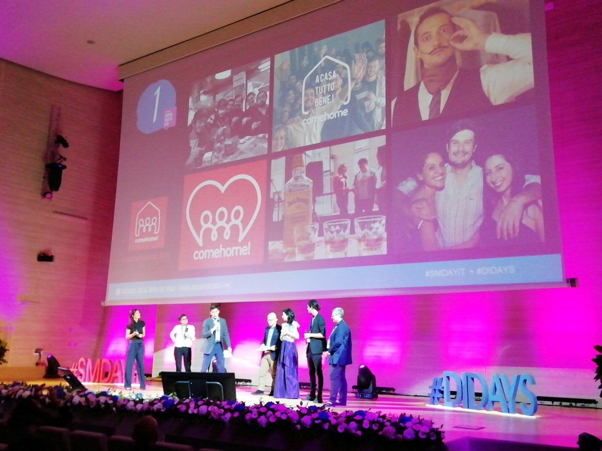 📣 #STARTUP VINCITRICI 🏆
🥇 COMEHOME
🥈 <a href="/wher_app/">Wher - Maps made by women for women</a>
🥉 KNOWandBE
👏🏼 Congratulazioni ed in bocca al lupo per il futuro! #SMDAYIT #DIDAYS