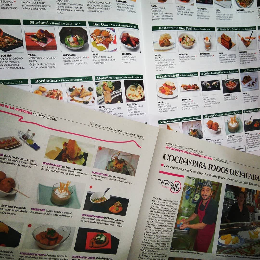 acomseja's tweet photo. Y las #tapas y #cazoletas del #concurso de #Acomseja tambi��n en la #prensa... La fiesta de la #gastronomía, la #micrococina y la #cocina #creativa, cada vez más cerca!! El lunes 22, arrancamos!!
Más info https://t.co/eh9xj84B7d https://t.co/CNS6WP8rJf
