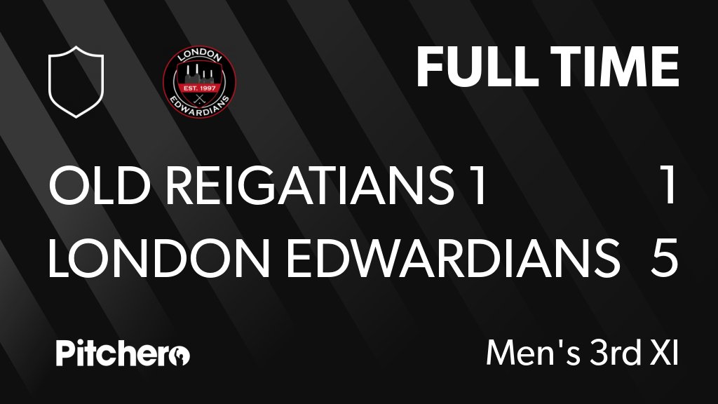 FULL TIME: Old Reigatians 1 1 - 5 London Edwardians 3
#OLDLON #Pitchero
pitchero.com/clubs/londoned…