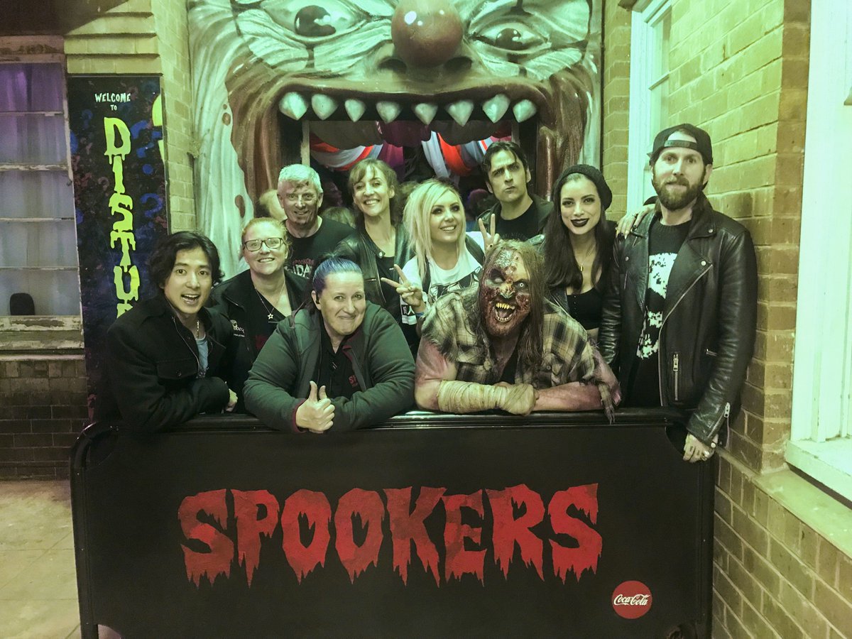 Had an AMAZING time tonight at Spookers Haunted Attraction Scream Park in N...