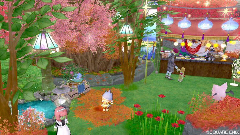 Uzivatel ちゃきんこ Dq10 Na Twitteru 新 ちゃきんこランド二軒目 甘味処もみじや 採掘5610 3 ツリーハウスのもみじであきまつり 内装のごちゃごちゃした感じがお気に入り もちろん無課金ハウス 無課金で足掻き続けるぜー 遊びにきてね D