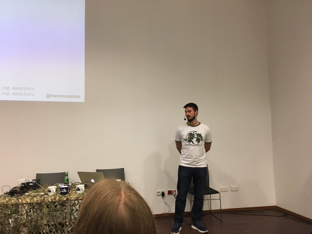 marcinmoskala's tweet image. My birthday presentation on #mobilization8 :D