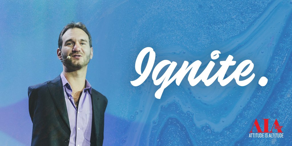 Nick Vujicic on Twitter: ""Desperation ignites a whole new level of