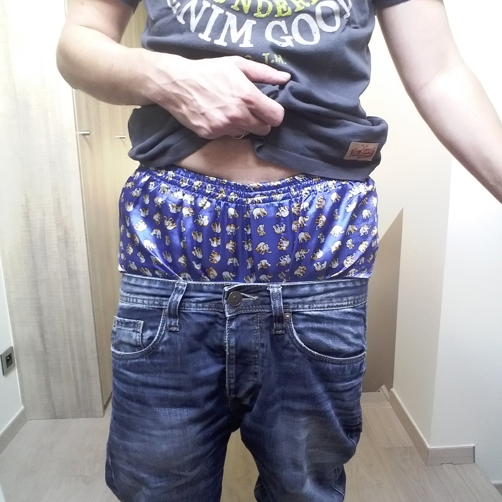 Sagging silk boxers Outlet