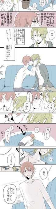 誘い受け?昂空(※限りなくリバにも見えるので苦手な方は注意してください) 