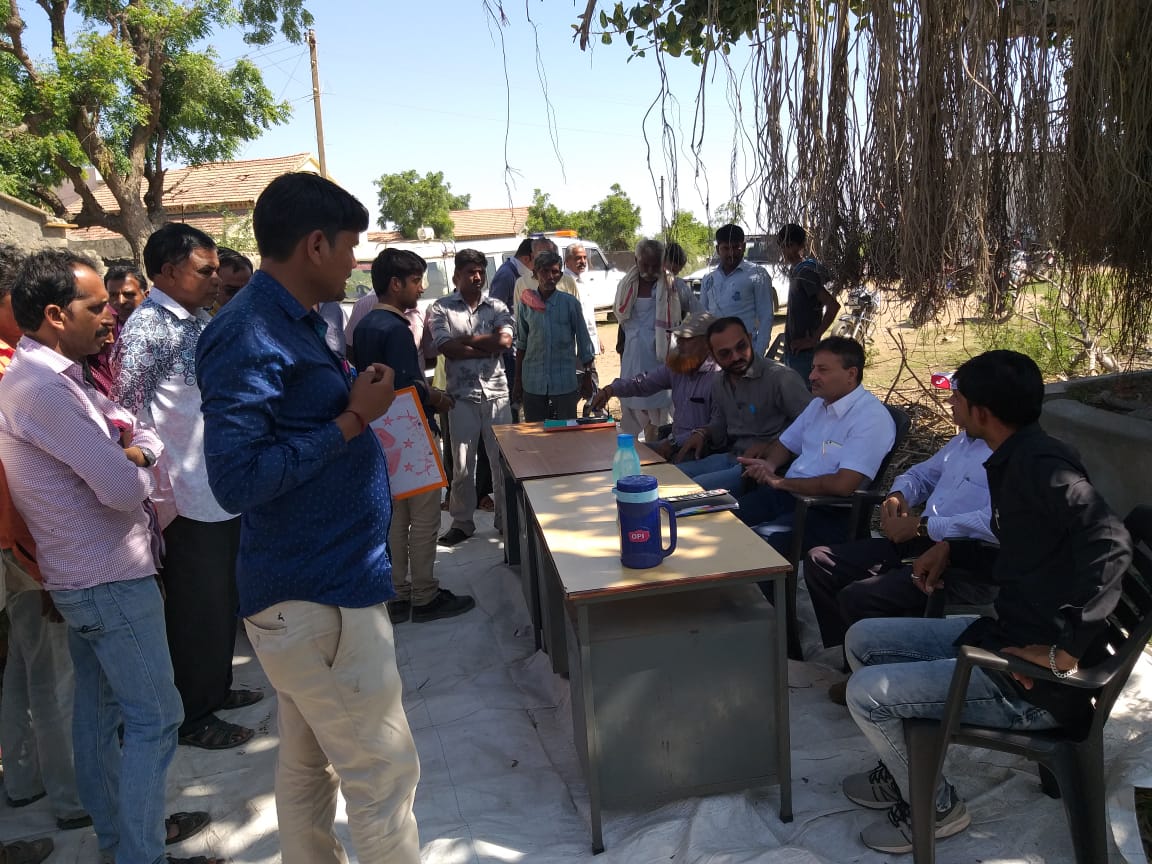 SANTHANI CAMP at pyaka( Mandvi Kutchh.)
LAND ALLOTTED TO 144  benificiaries