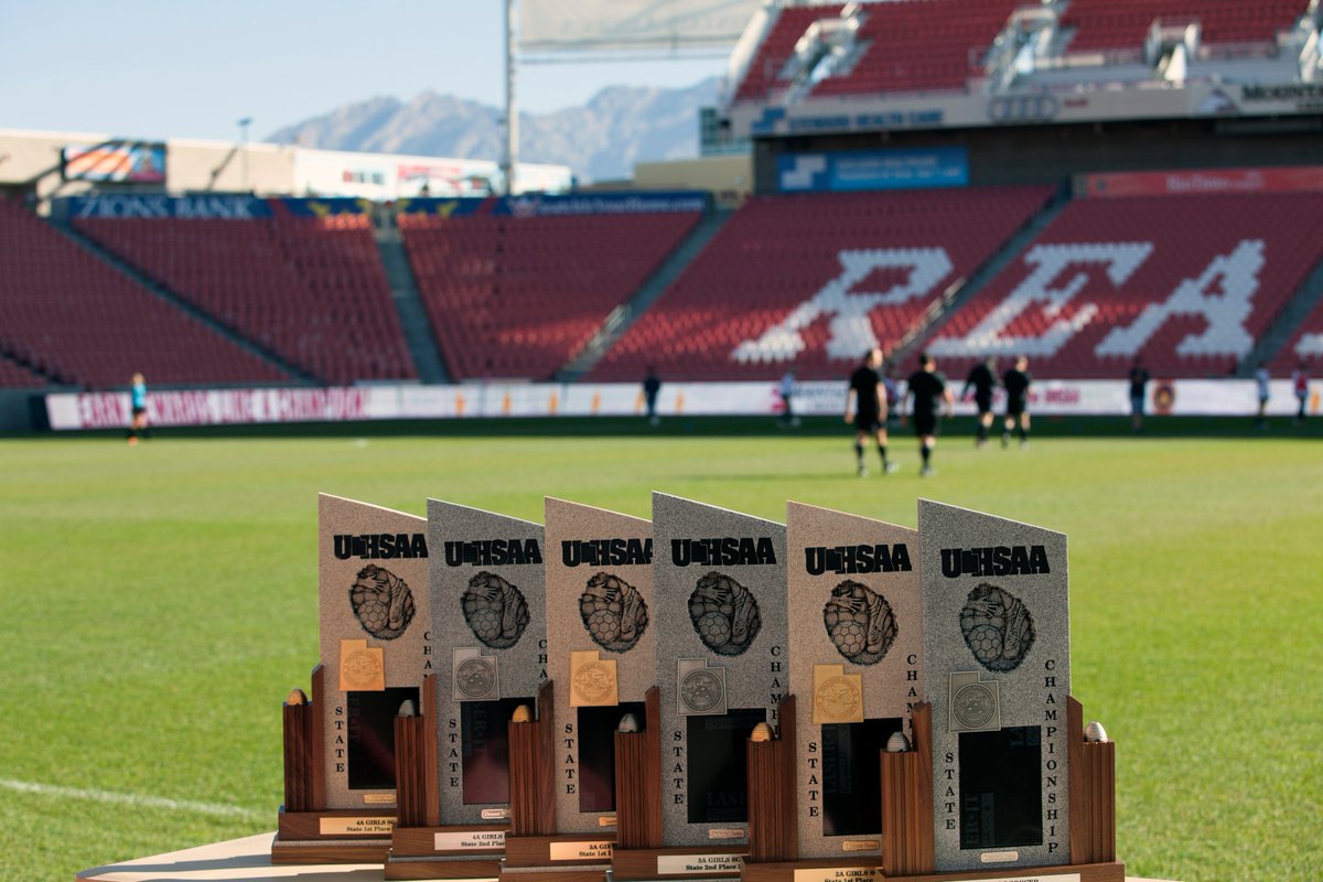 Today's girls soccer championship schedule. #MyReasonWhy 
4A: <a href="/OHSTigers/">Orem High School</a> vs. <a href="/SCwarriorsports/">Snow Canyon Sports</a> - 11 a.m.
3A: <a href="/morgantrojans/">Morgan Trojans</a> vs. <a href="/JudgePride/">Judge Memorial</a>  - 1:30 p.m.
2A: @WaterfordSchool vs. <a href="/RowlandHall/">Rowland Hall</a> - 4 p.m.