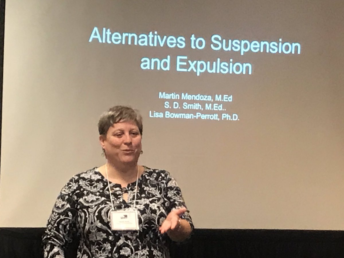 KJVannest's tweet image. Need to know about alternatives to suspension? Sandy Smith has answers. #TECBD #CCBD