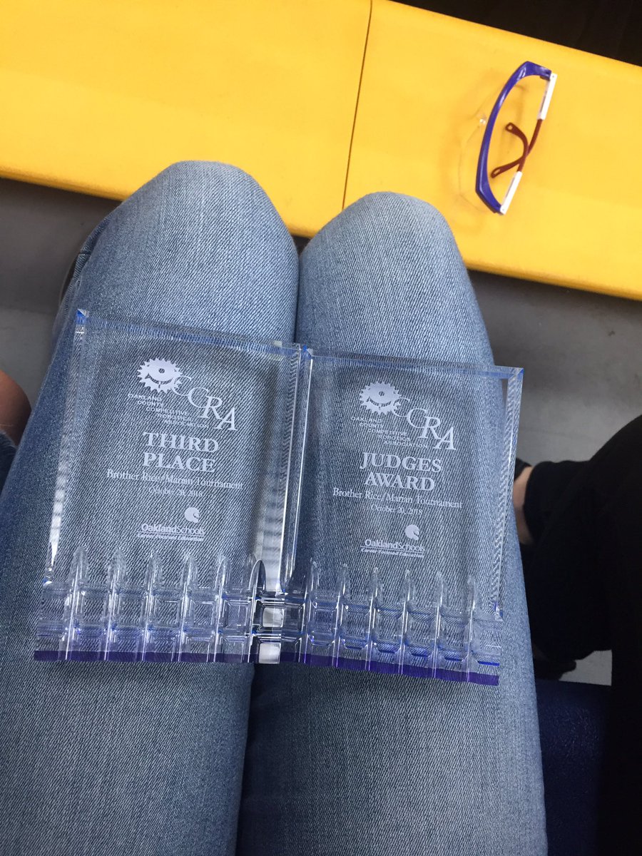 Judges Award and Third Place :) Great job everyone!!