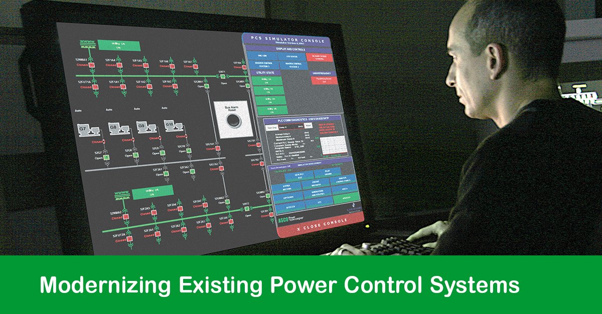 ascopower's tweet image. The effective service life of #PCS can often be maximized or extended by completing key modifications. Know the four common upgrade strategies for existing #PowerControlSystems: bit.ly/2AjaQe5
#EngineeredForReliability