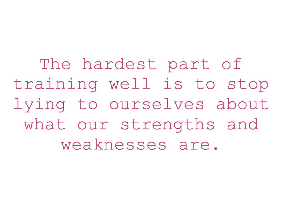 BadassCoaches's tweet photo. Do you ever lie to yourself? I know I do.

#trainwell #knowyourweekness https://t.co/oNcoI4lkr1