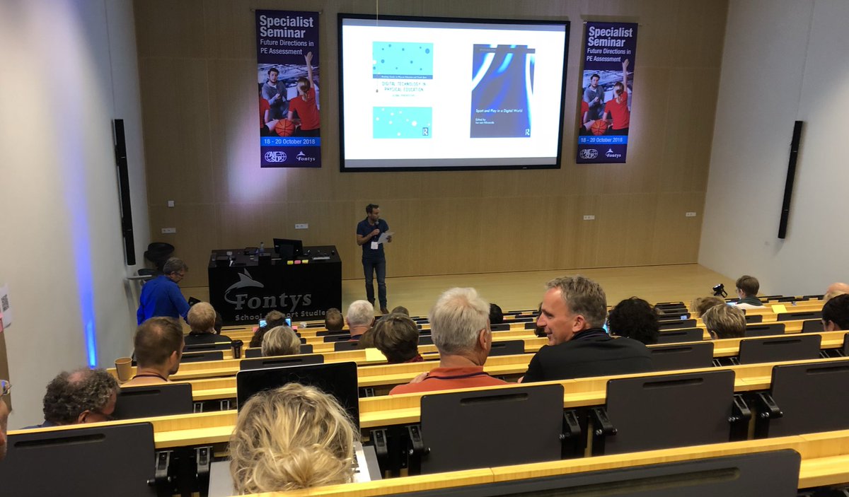 Introduction Keynote of Prof. dr. Van Hilvoorde on ‘Technology and Assessment: 21st century PE skills?’. Followed up by demonstrations of technical assessment applications