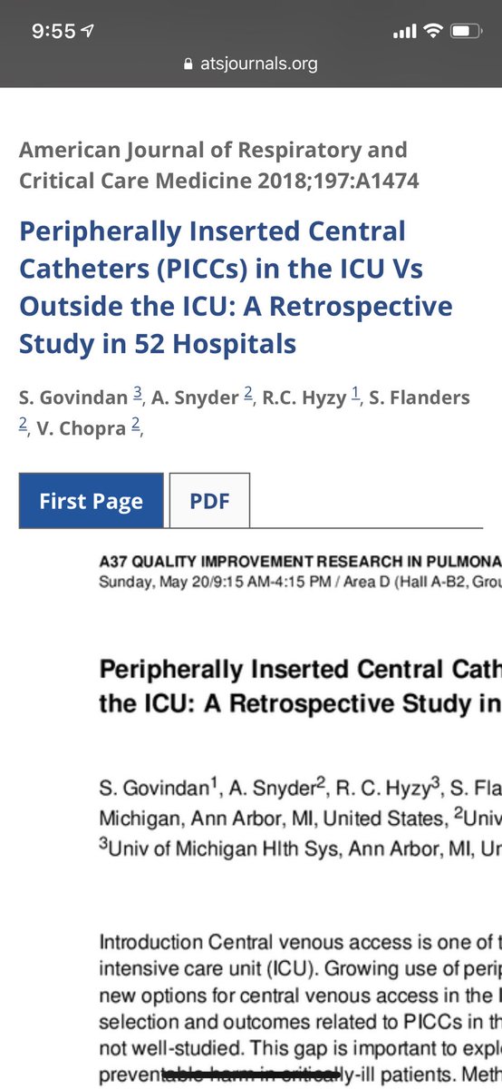 vineet_chopra's tweet image. So proud of all the great work @sushdecide is doing to study #PICCs and #VascularAccess in the #ICU. Hot tip: these are just the beginning! @umichmedicine @UM_IHPI @UMichMCIRCC @iwashyna