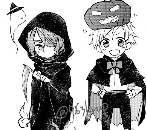 ペーパーコピーしてきたぞ～～～!!去年の収穫祭と同じくSD12人で、今年はハロウィンバージョンです 