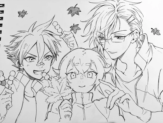🍁京都旅の最後に合作🍁 