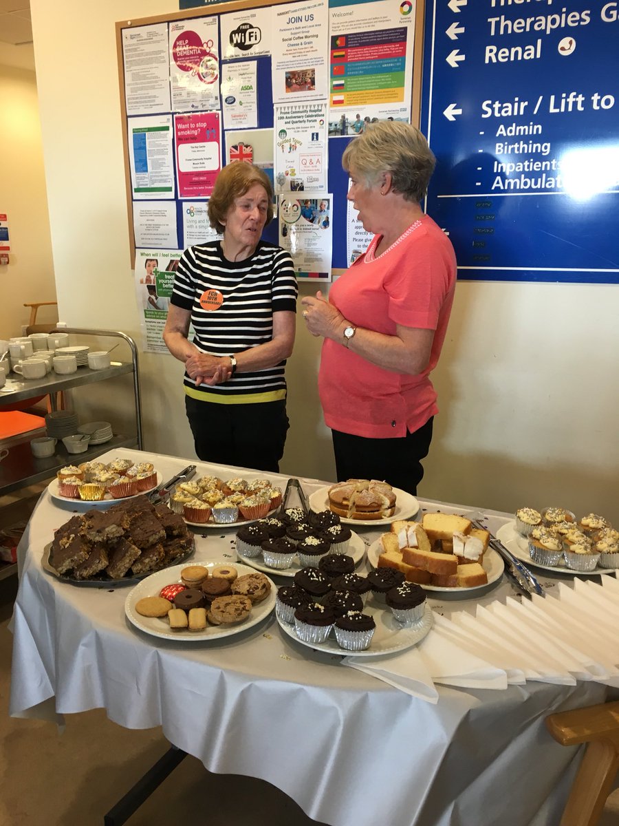 FromeHospMatron's tweet photo. You are welcome to join us for our 10th anniversary celebrations this afternoon until 4pm #Frome https://t.co/58h9wgI691