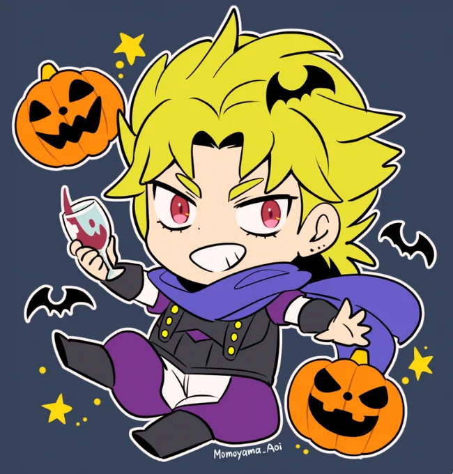 #JOJO版深夜の真剣お絵描き60分一本勝負 #jojo
お題「カボチャ」
ハロウィンが似合う1部ディオ? 