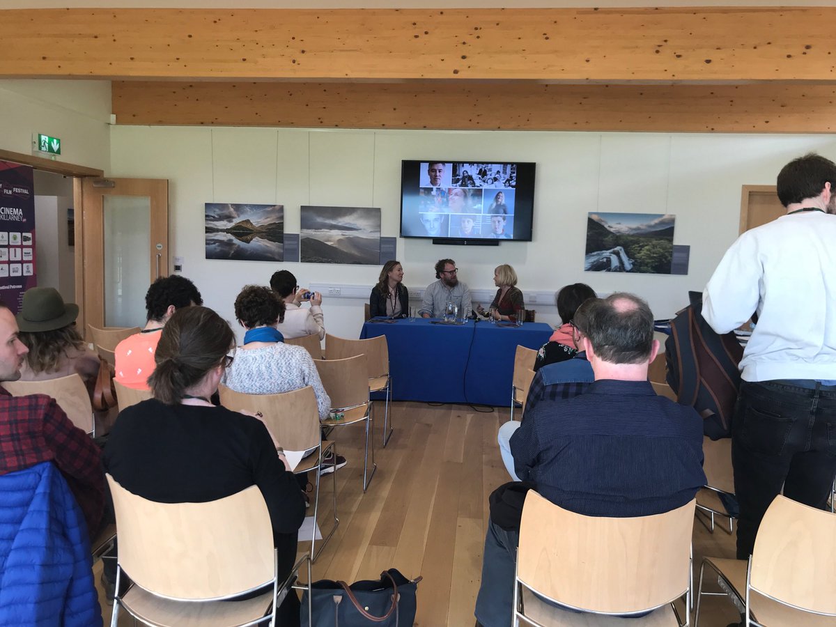 SeanMulch's tweet photo. Documentary Panel discussion about to start @KerryFilmFest @Killarneyhouse #KFF18 https://t.co/wRBa5VuVxI