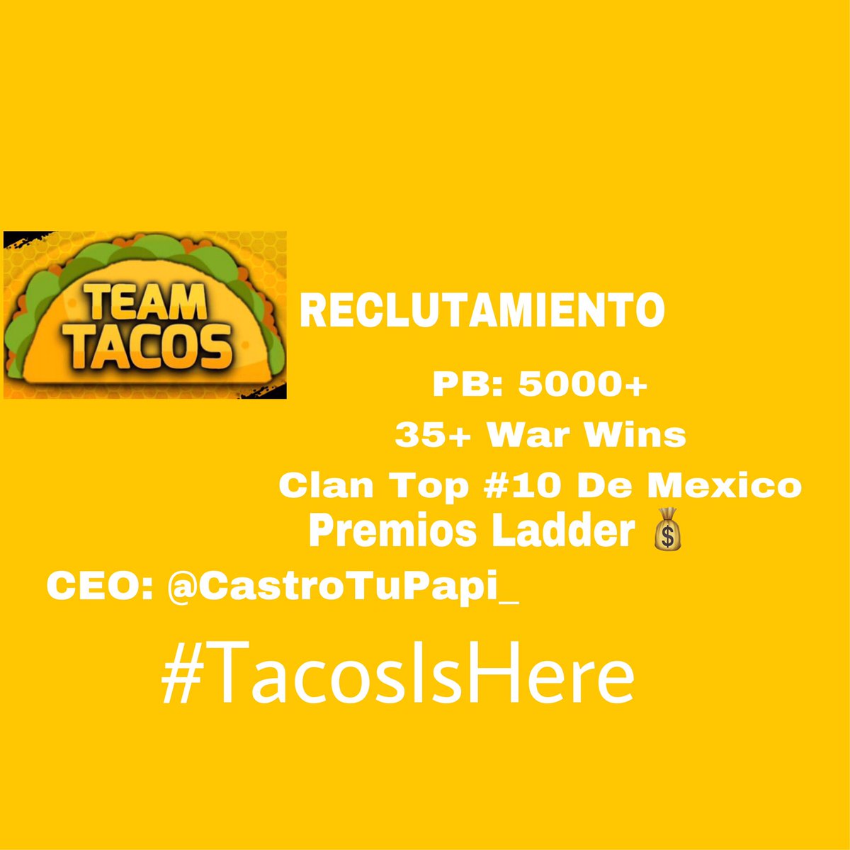 Team Tacos tweet media