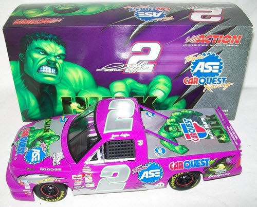 DiecastRegistry's tweet photo. #DiecastForSale on DCR: $45.00 Jason Leffler #2 The Incredible Hulk 2003 Dodge Truck
https://t.co/EvBllL1O3z
#jasonleffler #nascar #diecast https://t.co/u2lE8m9D0R