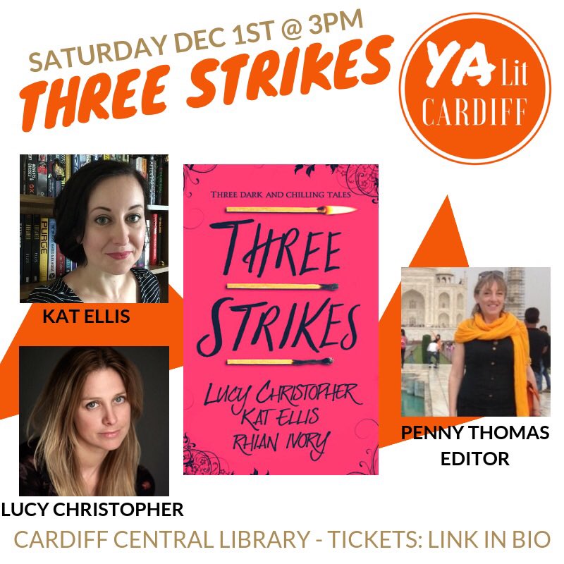 YALitCardiff's tweet photo. We’re super excited to talk all things novellas and writing with our fantastic panel on December 1st. Catch us at Cardiff Central Library at 3pm! 📚🧡 #UKYA #YALitCardiff Tickets: https://t.co/A9D9ho6QkL https://t.co/UNp0ZR5LvY