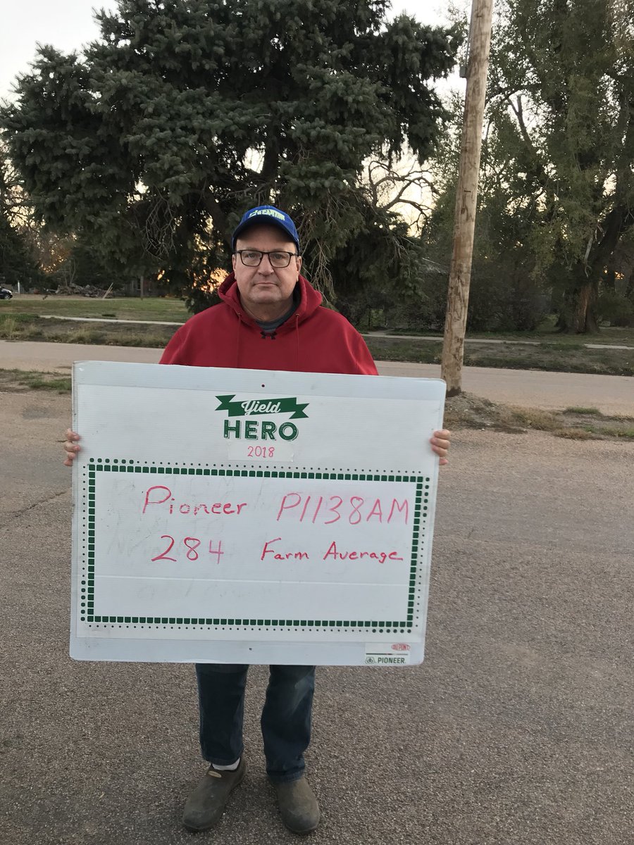 Congratulations Jamie Spurling on a great field of P1138AM!  Thanks for raising #Pioneer hybrids!