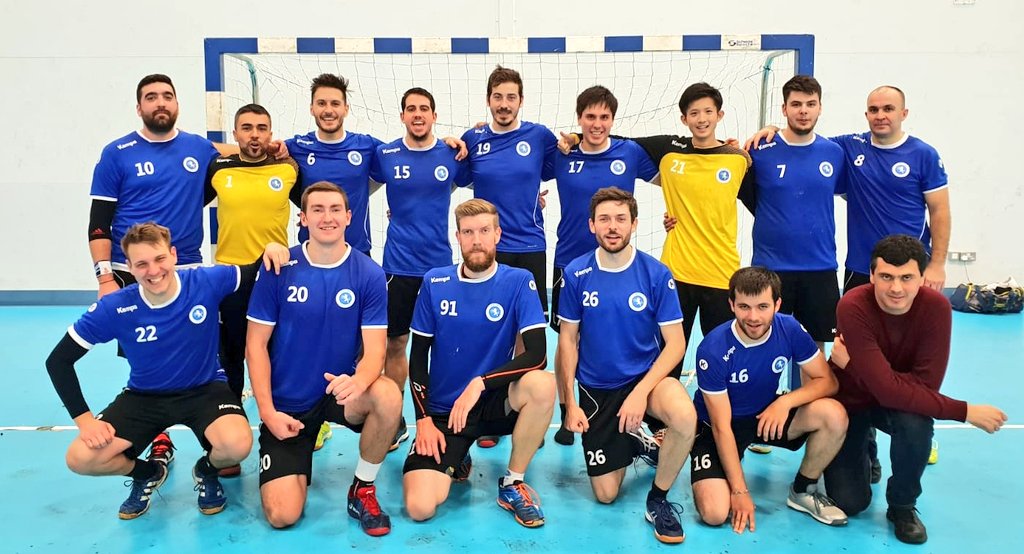 ChelseaHandball's tweet photo. Good news from Barking Sporthouse! 
#ChelseaHandball 🔵⚫beat @PoolePhoenix in a tough &amp; intense 1st half (18-13) followed by more focused &amp; physical in the 2nd 💪. 
Not an easy match.Thanks to Poole &amp; @EHAReferees 4 their efforts. 
Wish @NOliveira2012 🏥 a prompt recovery!! https://t.co/Z131iaQVz4