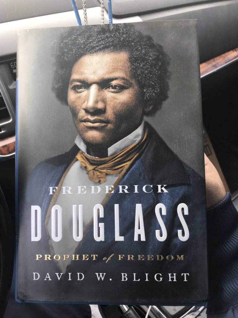DeanLeGrand's tweet photo. @LoisMacMillan3 @NHTOYMc @Gilder_Lehrman @davidwblight @eldvt I got mine the day it came out! Had it on pre-order for months. Itโs like a 7 course meal that feeds the soul.
#ProphetOfFreedom https://t.co/5XyjwVj3Vj