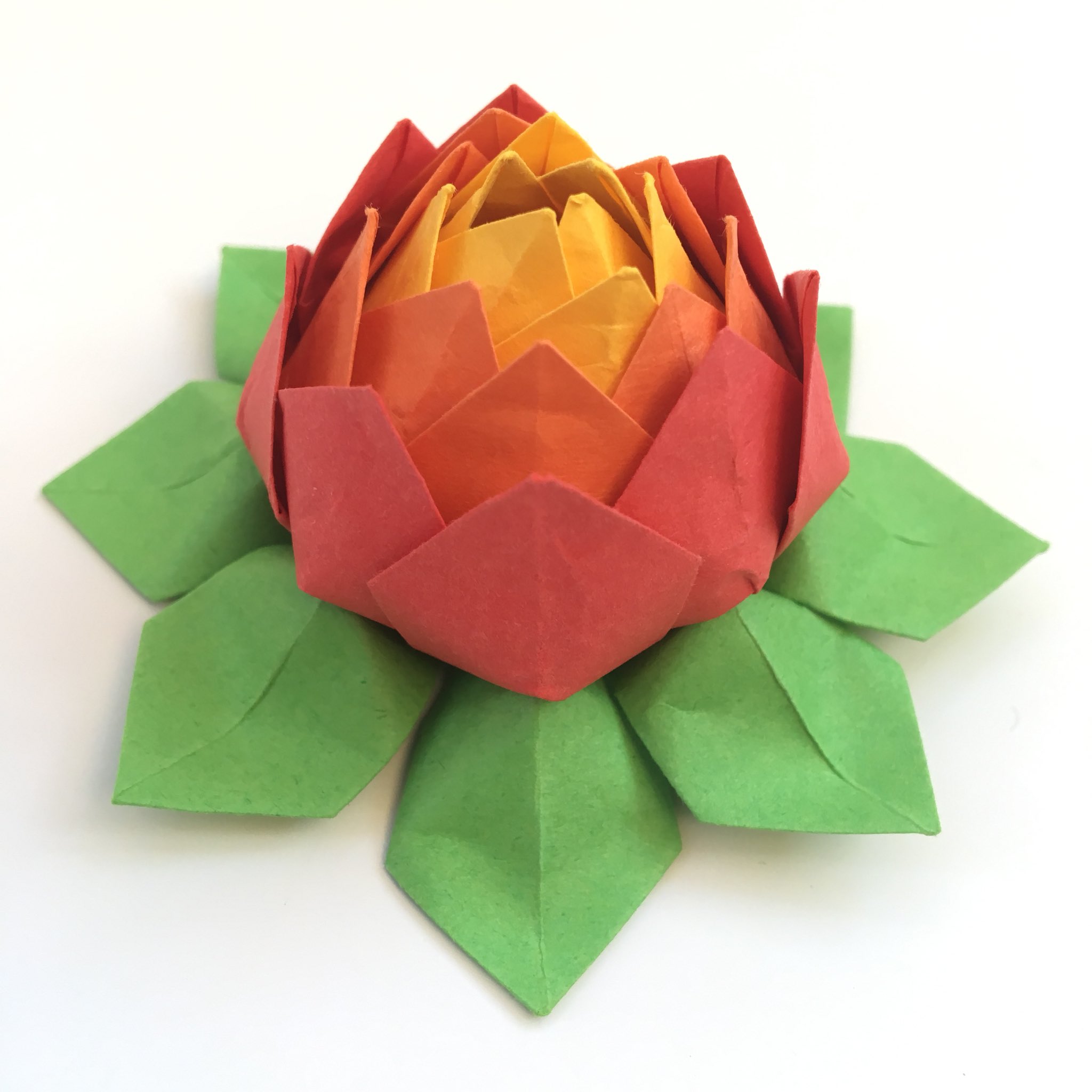 Modular Origami Lotus Flower