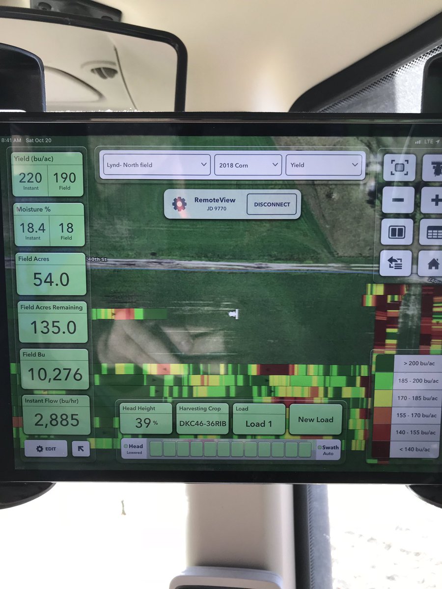 jmgoblish99's tweet photo. @FieldView @Asgrow_DEKALB @DKAS_Minnesota #MyFarmMyYield #YieldHunt18 #Contest #MyFieldview #RemoteView #Harvest18 https://t.co/kDHbE83m7M