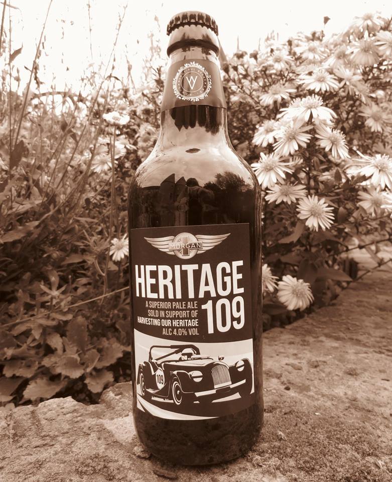 StokeLacyNews's tweet photo. Look what our friends at @WyeValleyBrew  have produced exclusively for our @morganmotor evening on 2nd of November. Come and learn about the Morgan's Stoke Lacy connection and enjoy this limited edition beer too. https://t.co/wv6BMzwoXQ