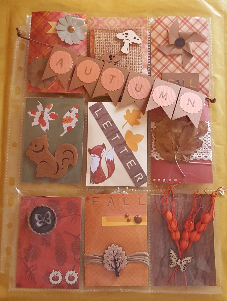 rocigor's tweet photo. FALL POCKET LETTER- AUTUMN POCKET LETTER - POCKET LETTER OTOÑO - POCKET LETTER AUTOMNE #scrapbooking #manualidades #crafts #papercrafting #crafting #artisanat #DIY #DIYcrafts #scrappaper #papeldecorado #papelscrap #paperlove #paperlover #pocketletter #fall #autumn https://t.co/TZWXXpEMZG