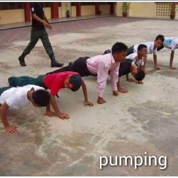 Denda zaman sekolah dulu😂😂