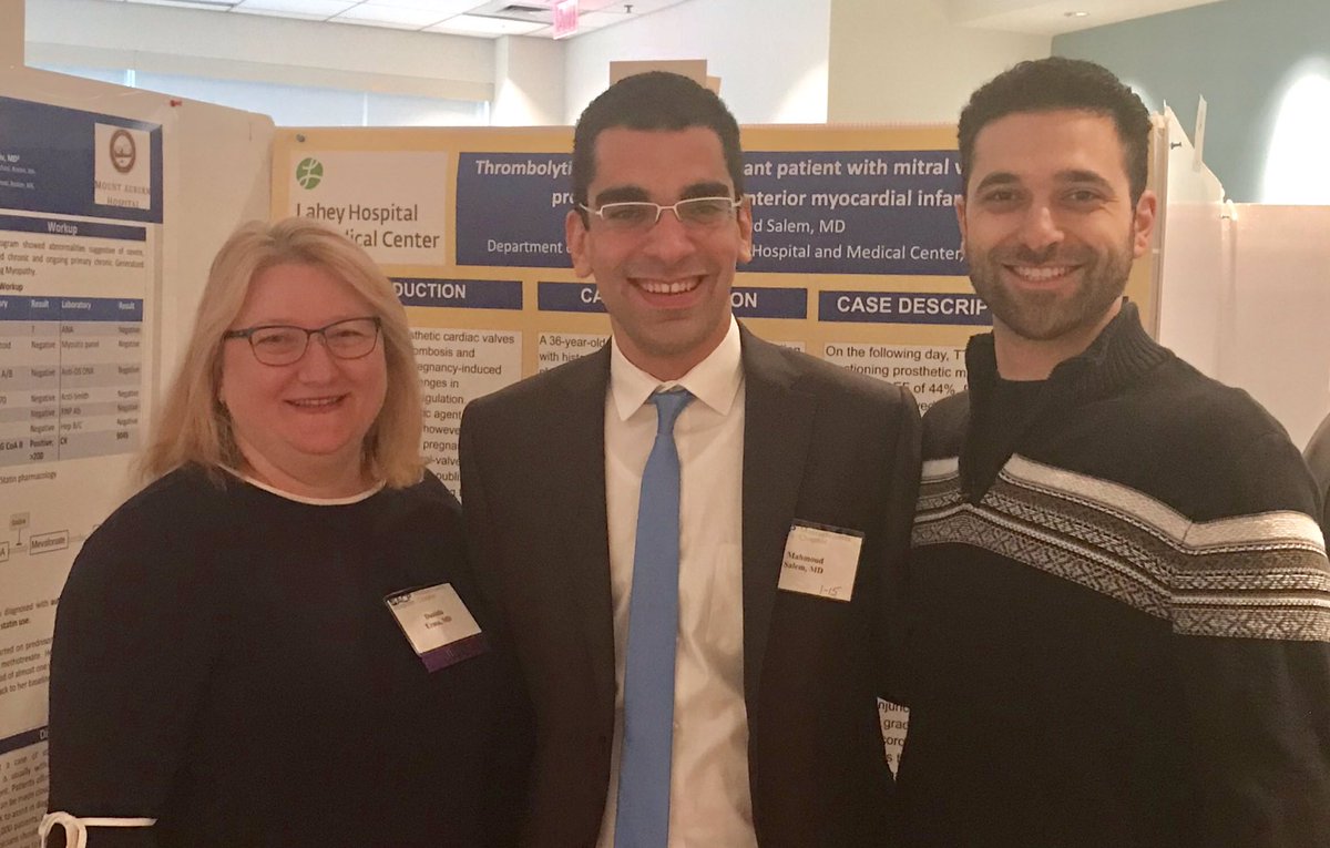 danielaurmamd's tweet photo. Congrats Mahmoud!!! Great presentation at MMS today!!#LaheyHealth #ACPMAPosterDay https://t.co/0qgAU5lusv