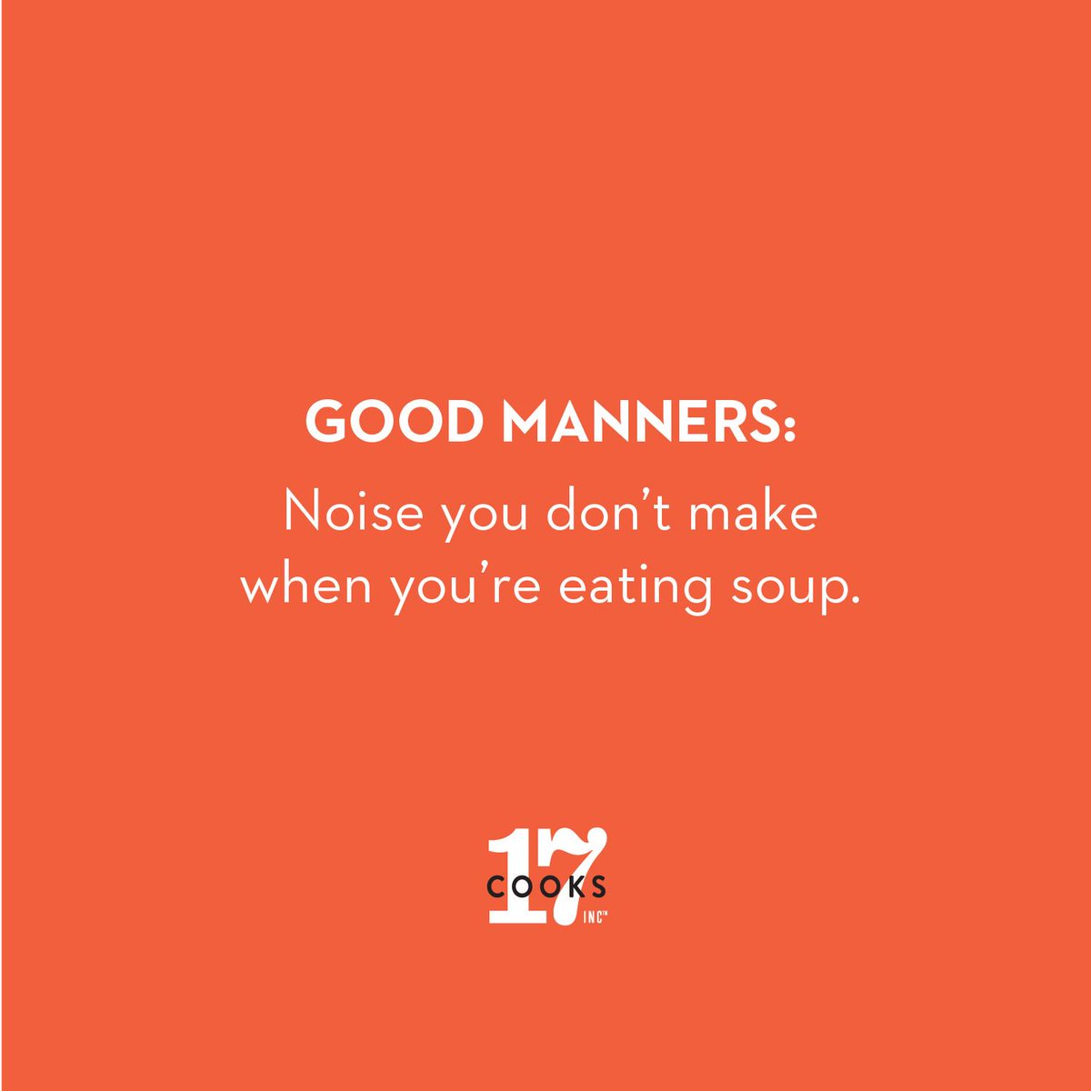 17Cooks's tweet image. Slurp away... we take it as a compliment 😉 #SoupSeason is the best #season... Retweet if you agree!