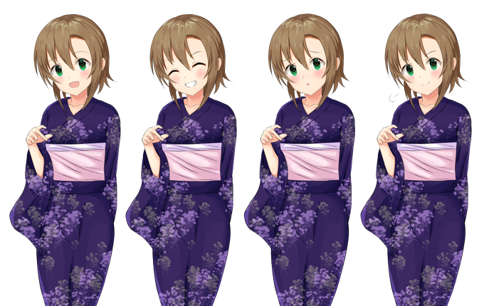 画面は開発中のものですのtwitterイラスト検索結果