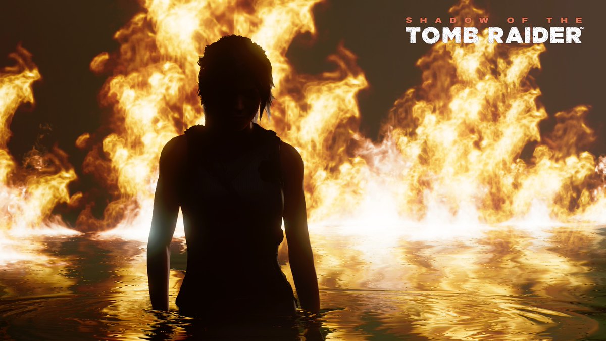 SizzitesGaming's tweet photo. Lara, reforged in the flames... #Pheonix #NowPlaying #Cinematic #Sizzites #SOTTR #PS4share https://t.co/87XgLoagjH