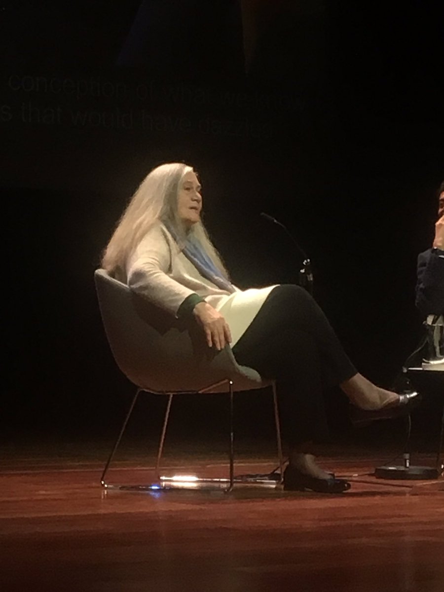 ‘..All the horrible things today seem to arise from the undervaluing of humans, and human lives...’

#MarilynneRobinson speaks to #NeelMukherjee at #LondonLitFest @southbankcentre
 #Literature #London #Gilead #Lila #Housekeeping #birthdaytreat