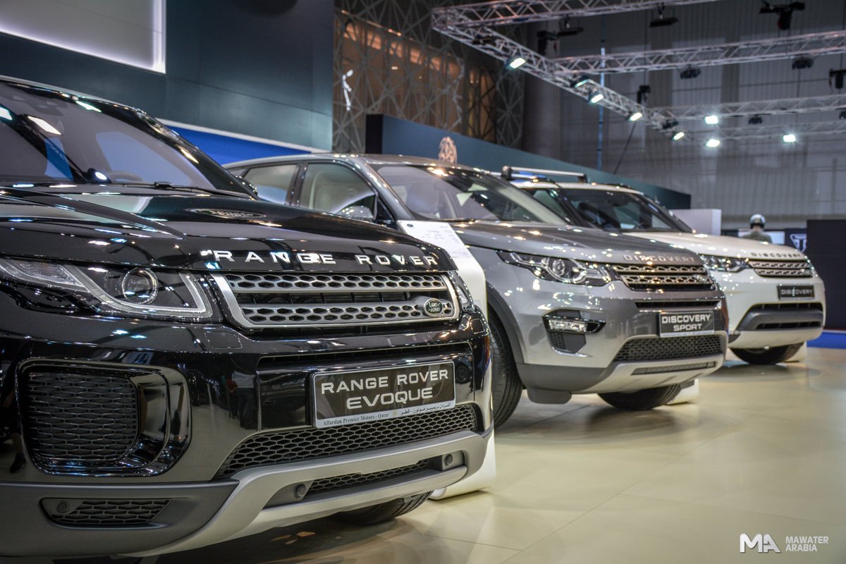 MawaterArabia's tweet image. Land Rover showcasing their latest SUV  lineup that defines luxury from all aspects! #LandRoverMENA #RangeRover #MawaterArabia #Qatar #Doha #QatarMotorShow #QMS2018  @LandRoverQatar